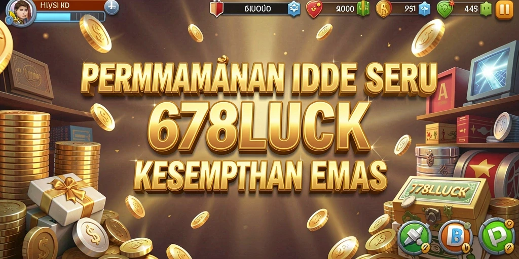 Tampilan gameplay 678LUCK yang menarik dan penuh warna.