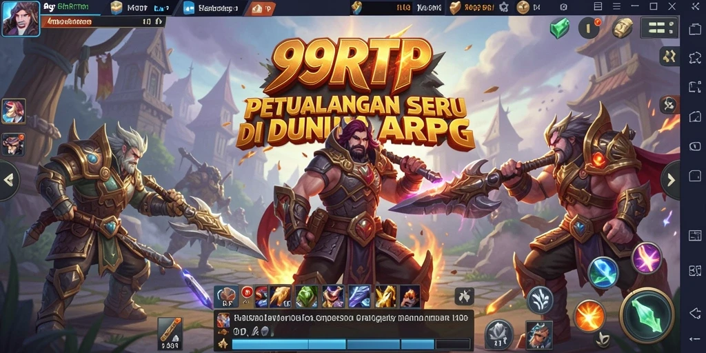 Gameplay ARPG mendebarkan di 99RTP dengan karakter dan pertempuran seru.