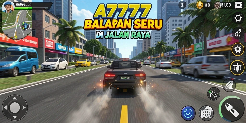 Tampilan gameplay A7777 yang intens dan menarik.