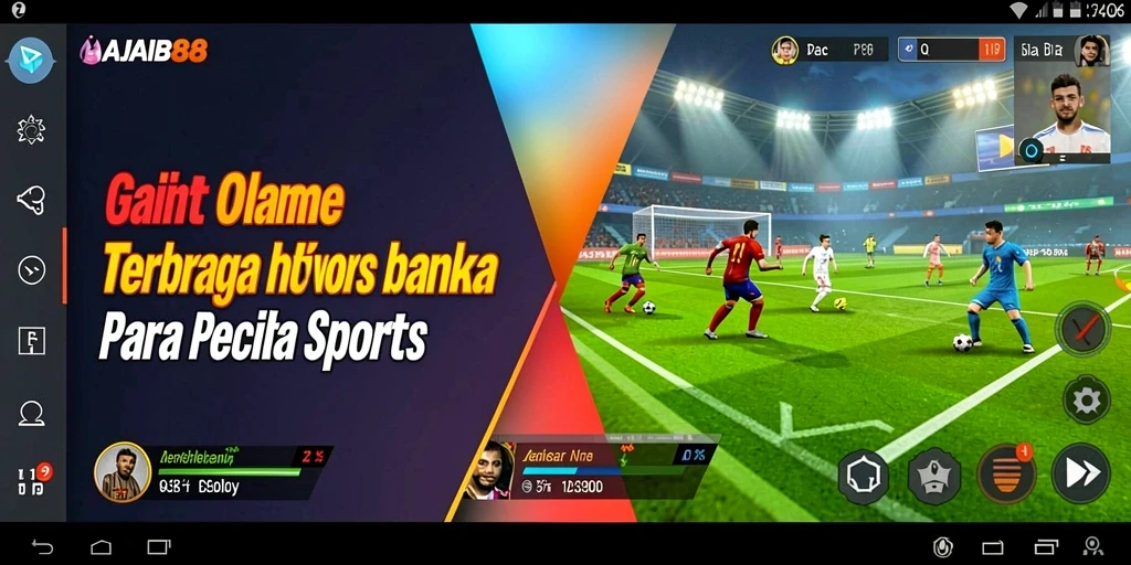 Gameplay menegangkan di AJAIB88 yang memperlihatkan aksi olahraga seru.
