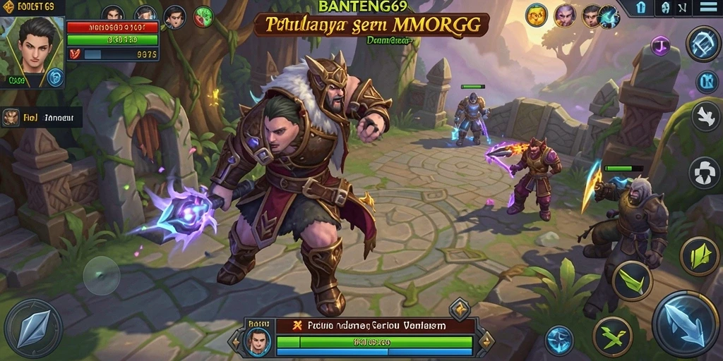 Tampilan seru gameplay BANTENG69 yang mengasyikkan.
