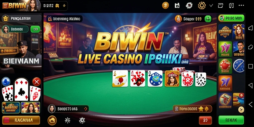 Gameplay Live Casino mendebarkan dengan interaksi dealer langsung.