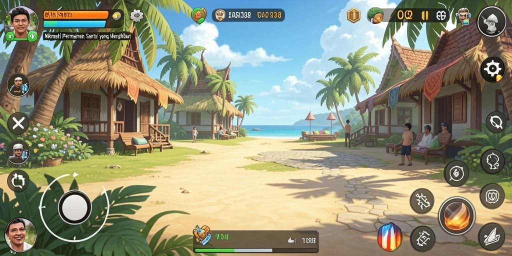 Tangkapan layar gameplay seru di CADAS138, menampilkan tantangan menyenangkan.