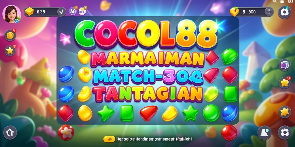 Tampilan gameplay COCOL88 yang menarik dan penuh warna.