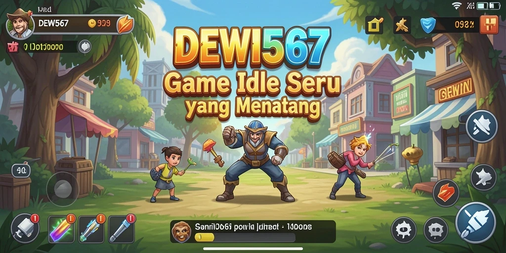Tampilan gameplay menarik dari DEWI567 dengan karakter yang beragam.
