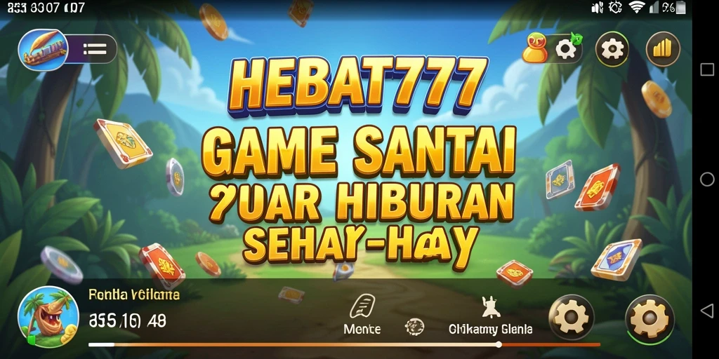 Tangkapan layar gameplay HEBAT777 yang menunjukkan suasana santai.