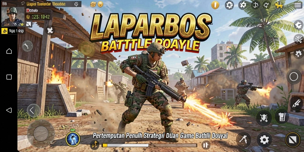 Tampilan gameplay seru dan kompetitif LAPARBOS yang memikat perhatian.