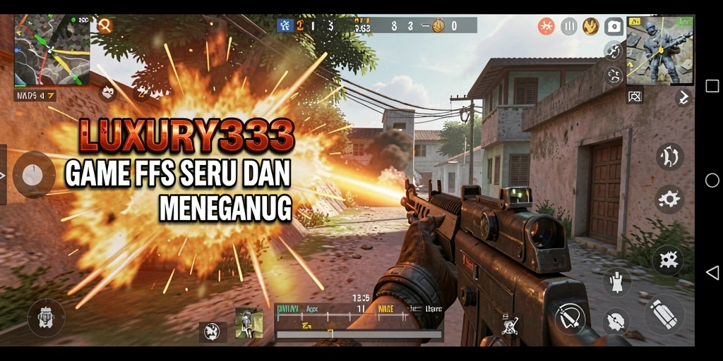 Screenshot gameplay LUXURY333 yang mendebarkan dan penuh aksi.