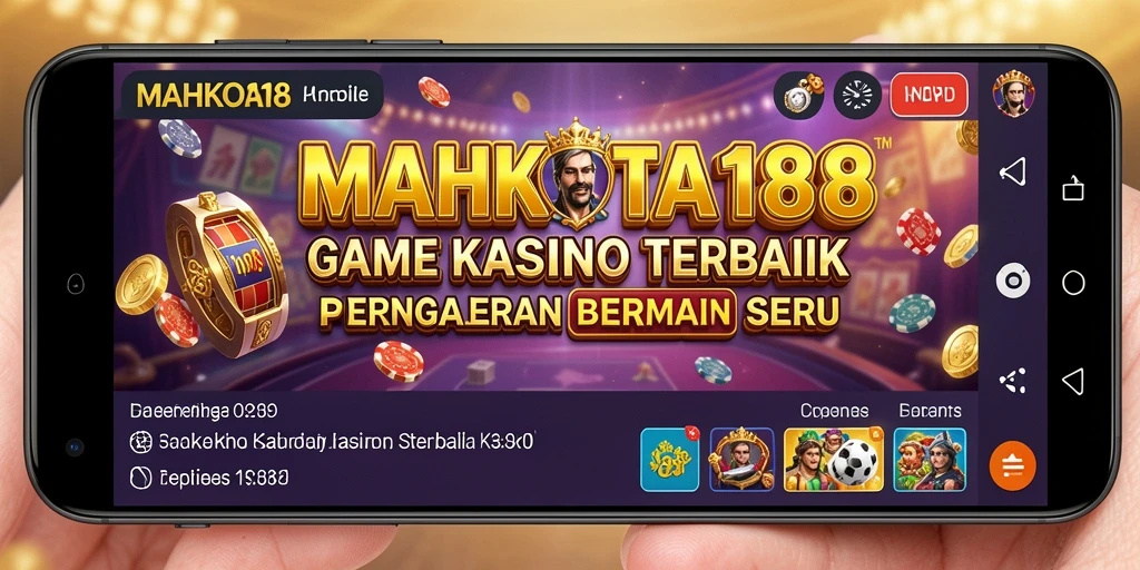 Tangkapan layar MAHKOTA188 menampilkan gameplay Kasino yang seru dan menarik.