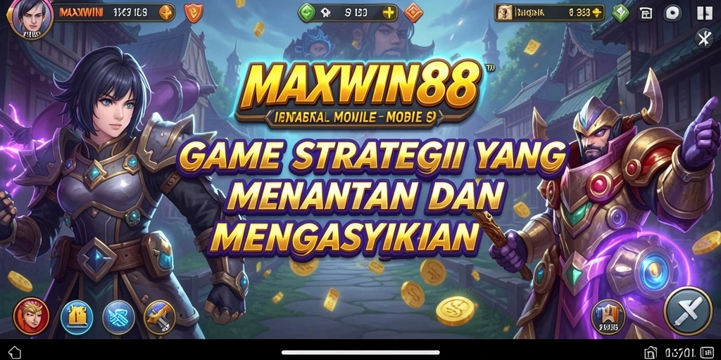 Tangkapan layar dari gameplay MAXWIN88 menampilkan strategi bertempur yang mendebarkan.