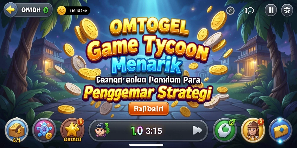 Tangkapan layar dari gameplay OMTOGEL yang menampilkan strategi Tycoon.