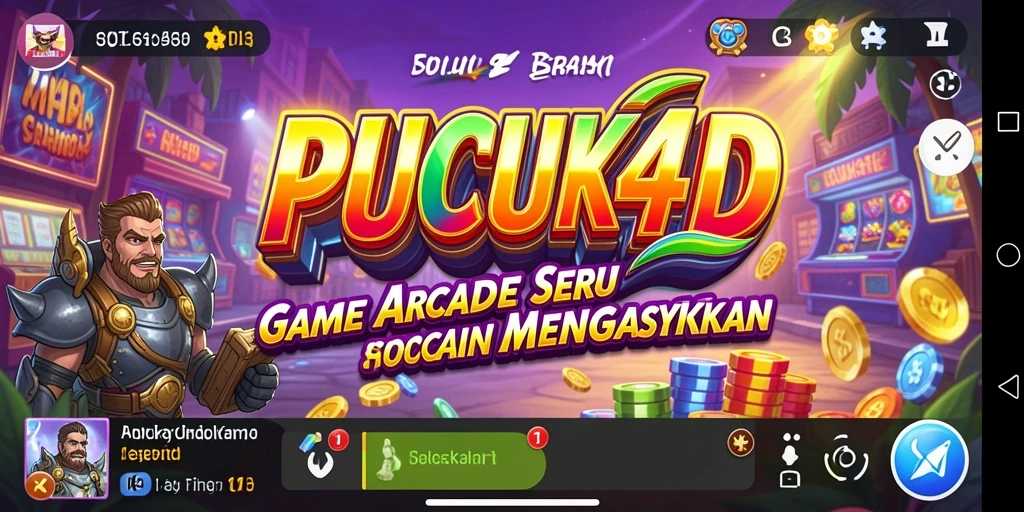 Tampilan menarik gameplay PUCUK4D yang seru dan menantang.