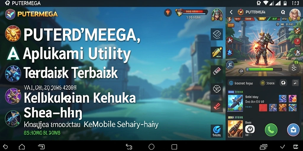 Tampilan antarmuka pengguna PUTERMEGA yang menarik dan fungsional.