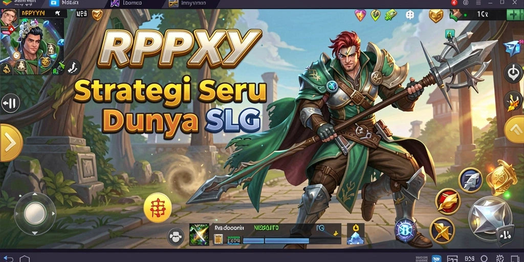 Tangkapan layar RPYYY menunjukkan aksi strategis dalam permainan SLG.