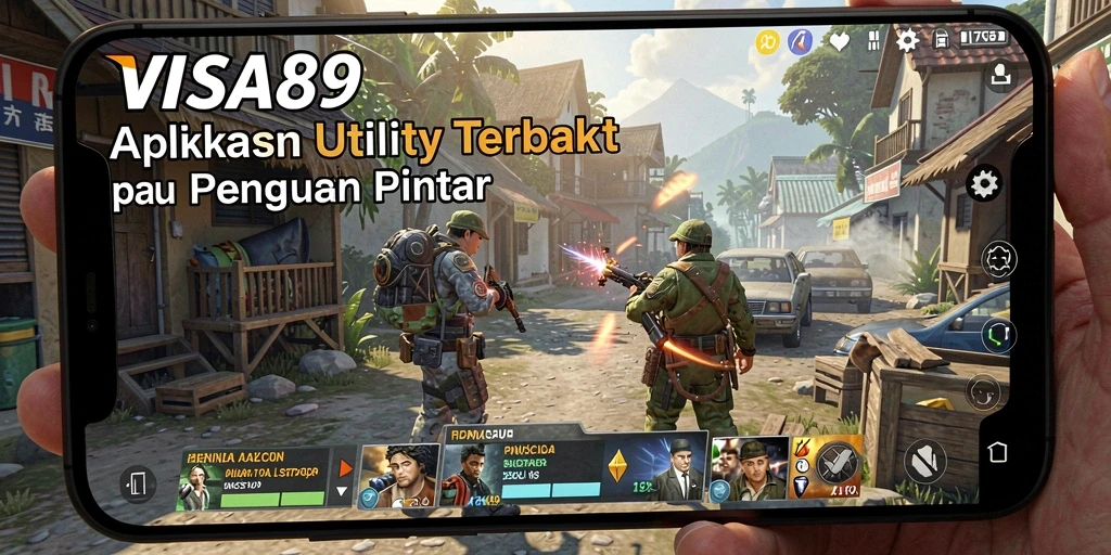 Tampilan aplikasi <strong>VISA89</strong> yang user-friendly dan informatif.